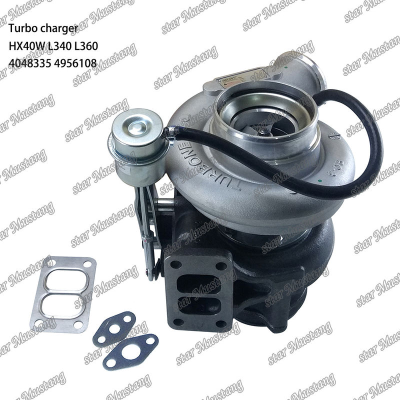 टर्बोचार्जर HX40W L340 L360 4048335 4956108 इंटीग्रल स्ट्रक्चर वाला इंजन पार्ट और 6 महीने