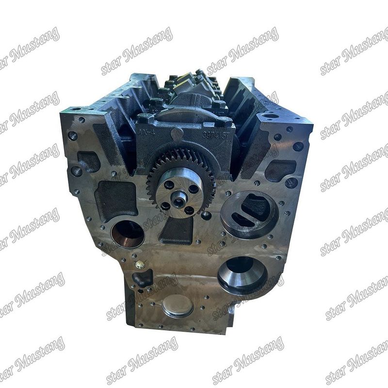 लघु ब्लॉक 4D102 4BT 6731-21-1010 3903920 इंटीग्रल स्ट्रक्चर वाला इंजन पार्ट और 6 महीने