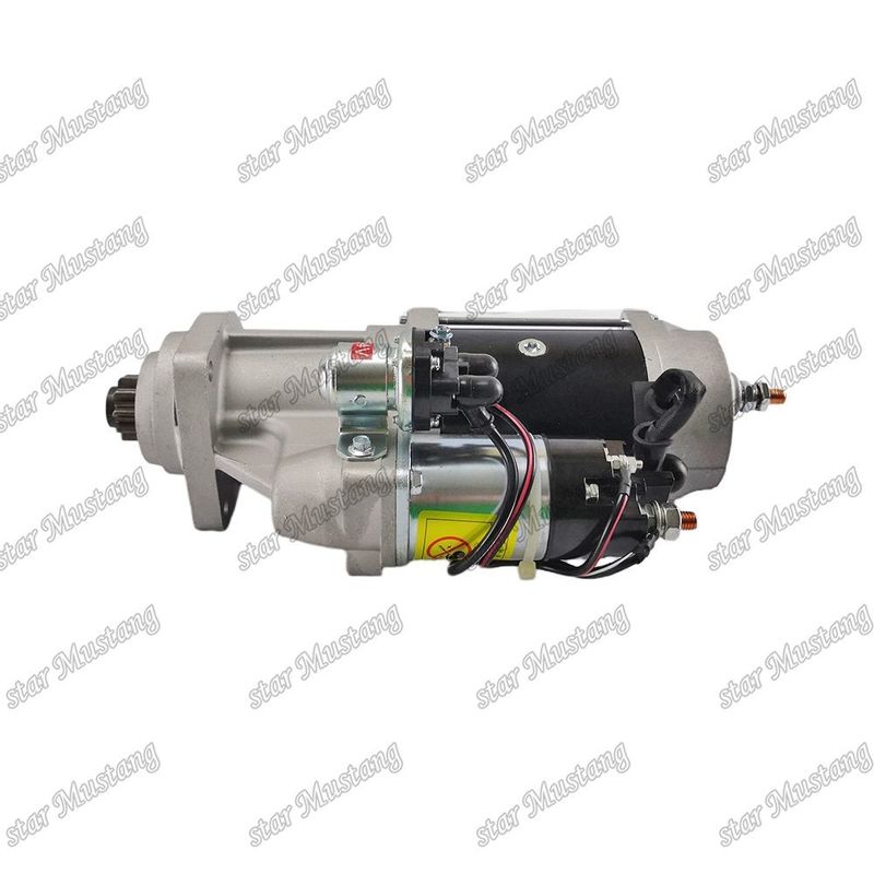 QSB6.7 R290-9 इंजन स्टार्टर मोटर 24V 10T 7.5KW For CUMMINS इंजन स्पेयर पार्ट्स