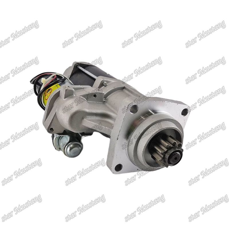 QSB6.7 R290-9 इंजन स्टार्टर मोटर 24V 10T 7.5KW For CUMMINS इंजन स्पेयर पार्ट्स
