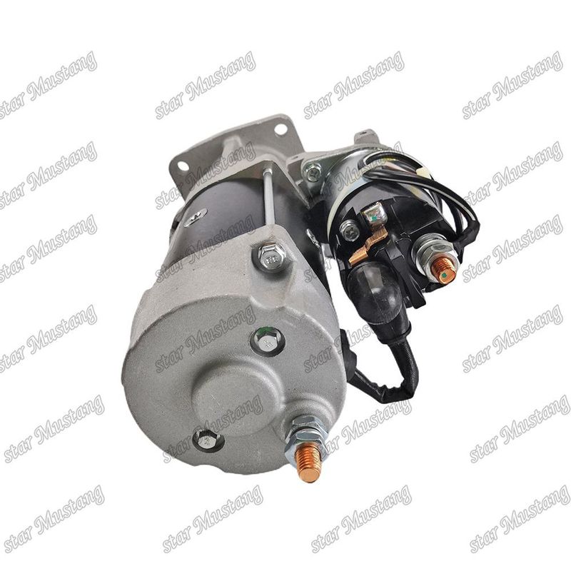 QSB6.7 R290-9 इंजन स्टार्टर मोटर 24V 10T 7.5KW For CUMMINS इंजन स्पेयर पार्ट्स