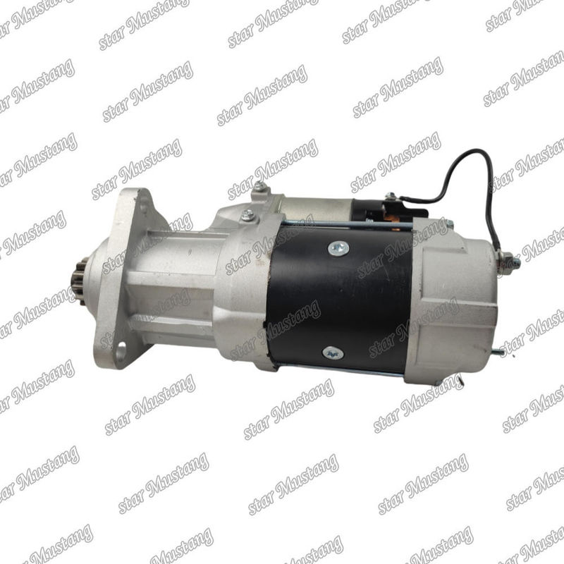 QSC8.3 इंजन स्टार्टर मोटर 12T 24V के लिए Cummins इंजन स्पेयर पार्ट्स