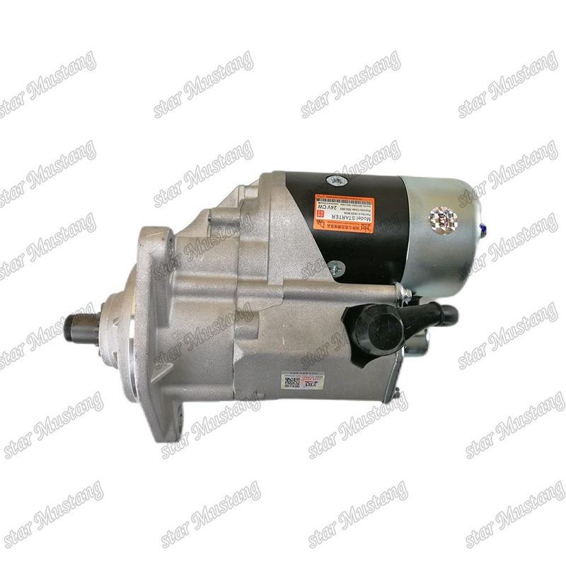 DB58T D1146 DH150-7 DH220-5 इंजन स्टार्टर मोटर 24V 11T 4.5KW 65.26201-7049 6526201-7049 DOOSAN DAEWOO इंजन स्पेयर पार्ट्स के लिए