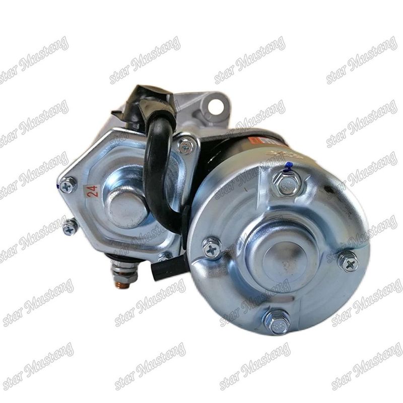 DB58T D1146 DH150-7 DH220-5 इंजन स्टार्टर मोटर 24V 11T 4.5KW 65.26201-7049 6526201-7049 DOOSAN DAEWOO इंजन स्पेयर पार्ट्स के लिए