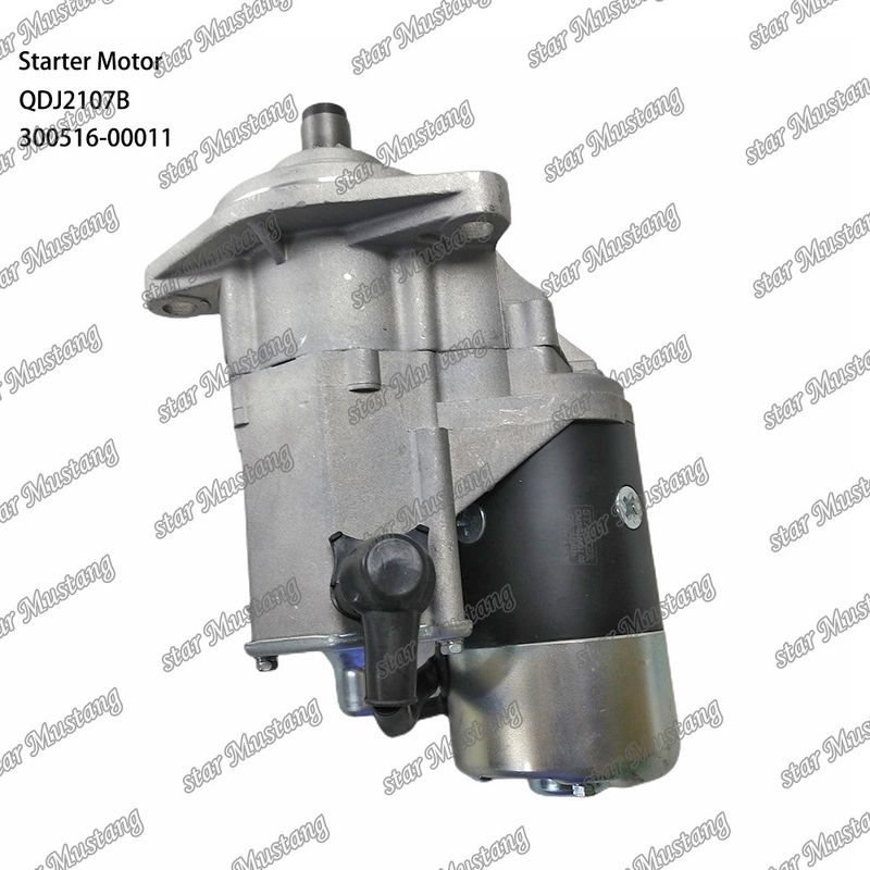 QDJ2107B इंजन स्टार्टर मोटर 300516-00011 24V 11T 4.5KW DOOSAN DAEWOO इंजन स्पेयर पार्ट्स के लिए