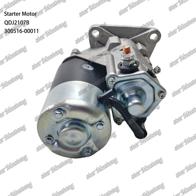 QDJ2107B इंजन स्टार्टर मोटर 300516-00011 24V 11T 4.5KW DOOSAN DAEWOO इंजन स्पेयर पार्ट्स के लिए