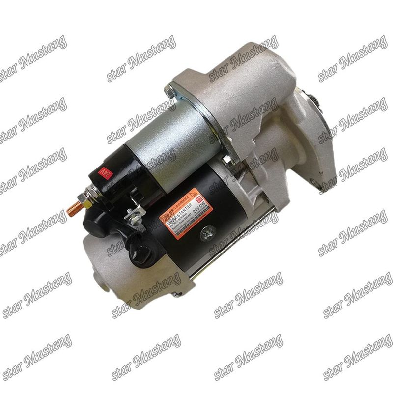J08C SK250-8 इंजन स्टार्टर मोटर 24V 11T 5.0KW 03505020242 0350-502-0242 28100-2625A HINO इंजन स्पेयर पार्ट्स के लिए