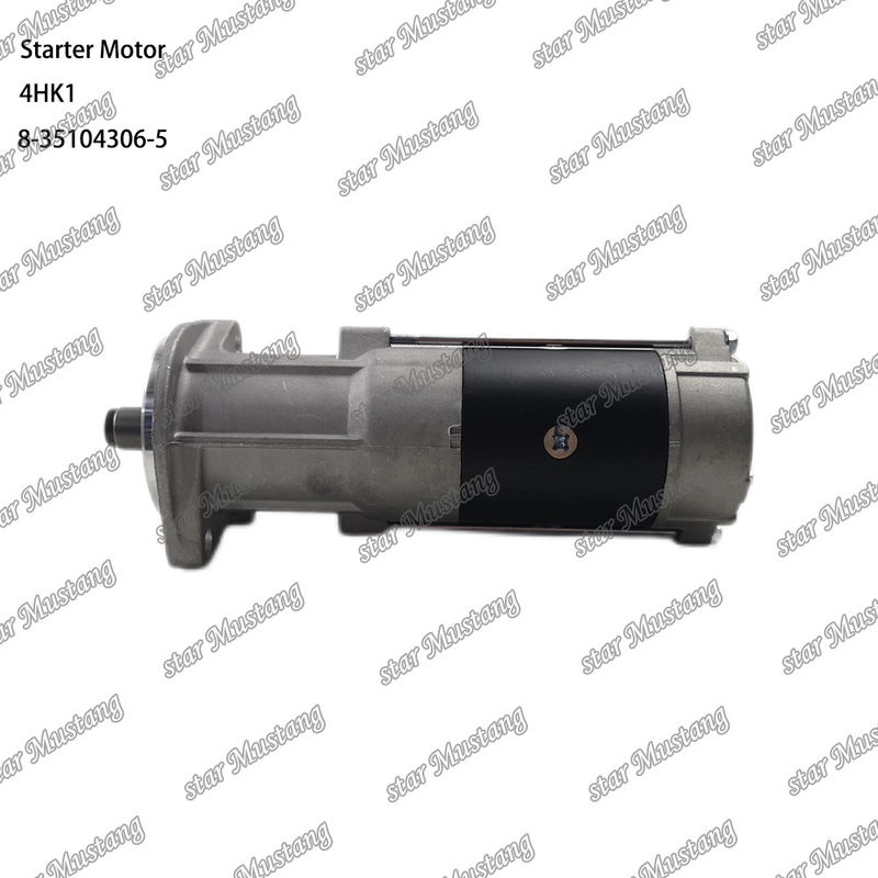 4HK1 इंजन स्टार्टर मोटर 8-35104306-5 24V 13T 5.5KW ISUZU इंजन स्पेयर पार्ट्स के लिए