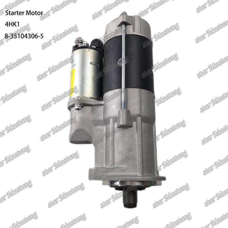 4HK1 इंजन स्टार्टर मोटर 8-35104306-5 24V 13T 5.5KW ISUZU इंजन स्पेयर पार्ट्स के लिए
