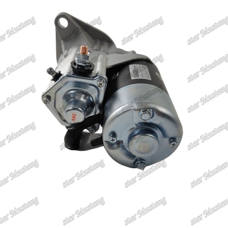 6HH1 6HE1 इंजन स्टार्टर मोटर 11T 24V 4.5KW 1-81100323-0 1-81100307-0 ISUZU इंजन स्पेयर पार्ट्स के लिए