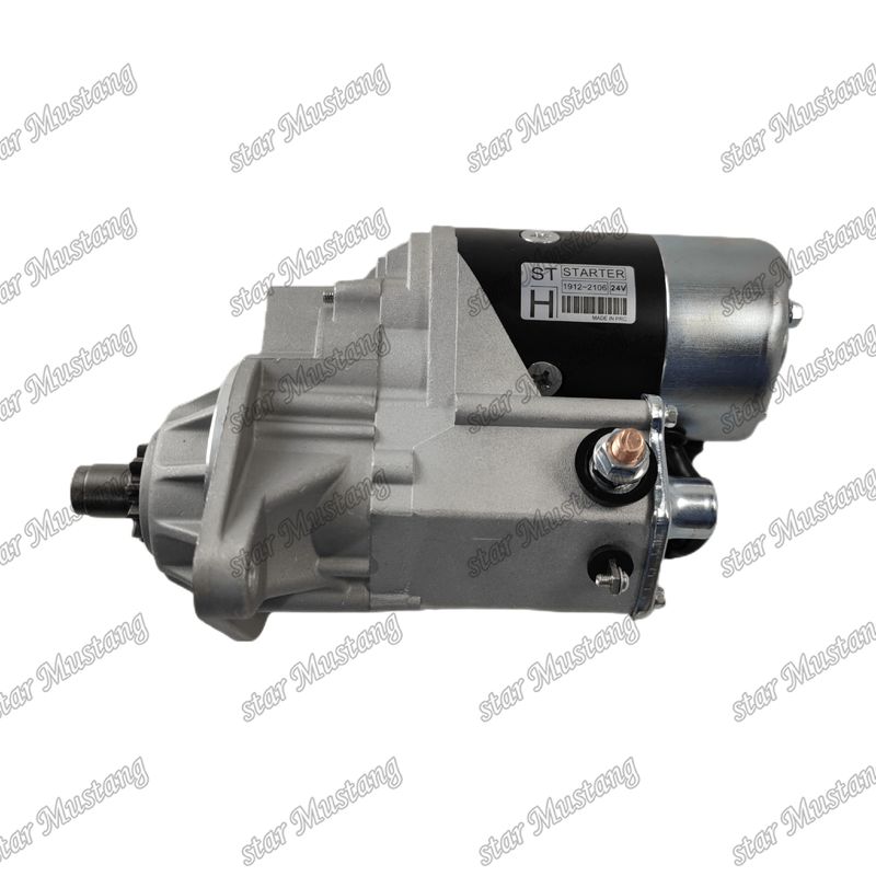 6HH1 6HE1 इंजन स्टार्टर मोटर 11T 24V 4.5KW 1-81100323-0 1-81100307-0 ISUZU इंजन स्पेयर पार्ट्स के लिए