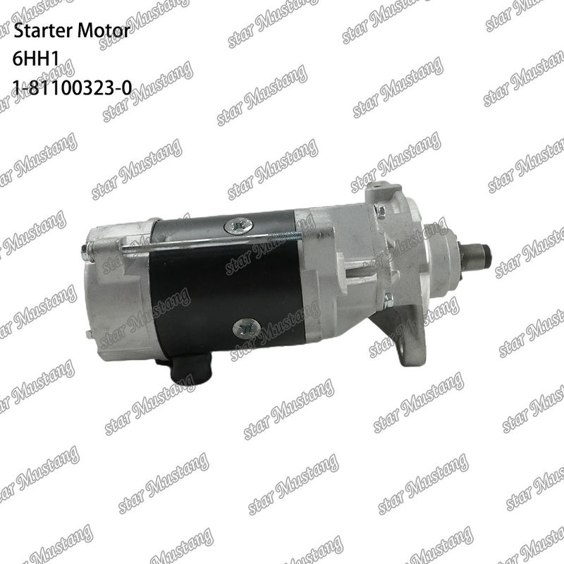 स्थिति 6HH1 इंजन स्टार्टर मोटर 11T 24V 5.0KW 1-81100323-0 1-81100307-0 ISUZU इंजन स्पेयर पार्ट्स के लिए