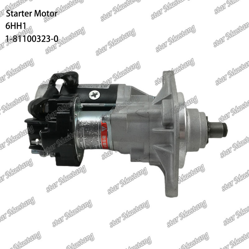 स्थिति 6HH1 इंजन स्टार्टर मोटर 11T 24V 5.0KW 1-81100323-0 1-81100307-0 ISUZU इंजन स्पेयर पार्ट्स के लिए