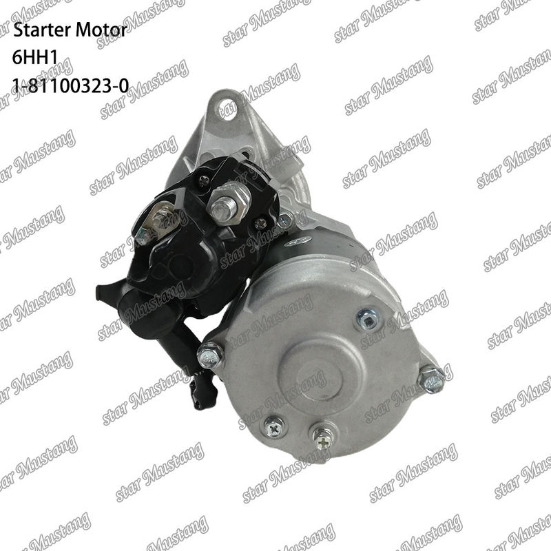स्थिति 6HH1 इंजन स्टार्टर मोटर 11T 24V 5.0KW 1-81100323-0 1-81100307-0 ISUZU इंजन स्पेयर पार्ट्स के लिए