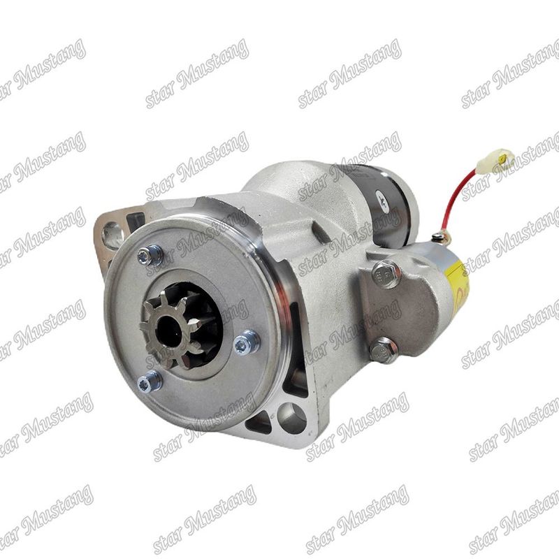 4D106 4TNE94 इंजन स्टार्टर मोटर 12V 9T 2.8KW R60-7 YANMAR इंजन स्पेयर पार्ट्स के लिए