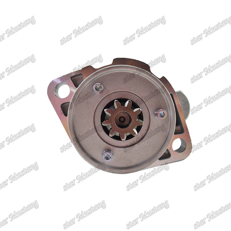 4D106 4TNE94 इंजन स्टार्टर मोटर 12V 9T 2.8KW R60-7 YANMAR इंजन स्पेयर पार्ट्स के लिए