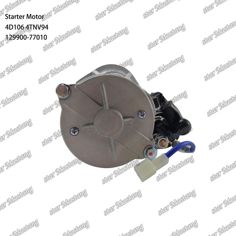4D106 4TNV94 इंजन स्टार्टर मोटर 12V 9T 4.5KW YANMAR इंजन स्पेयर पार्ट्स के लिए