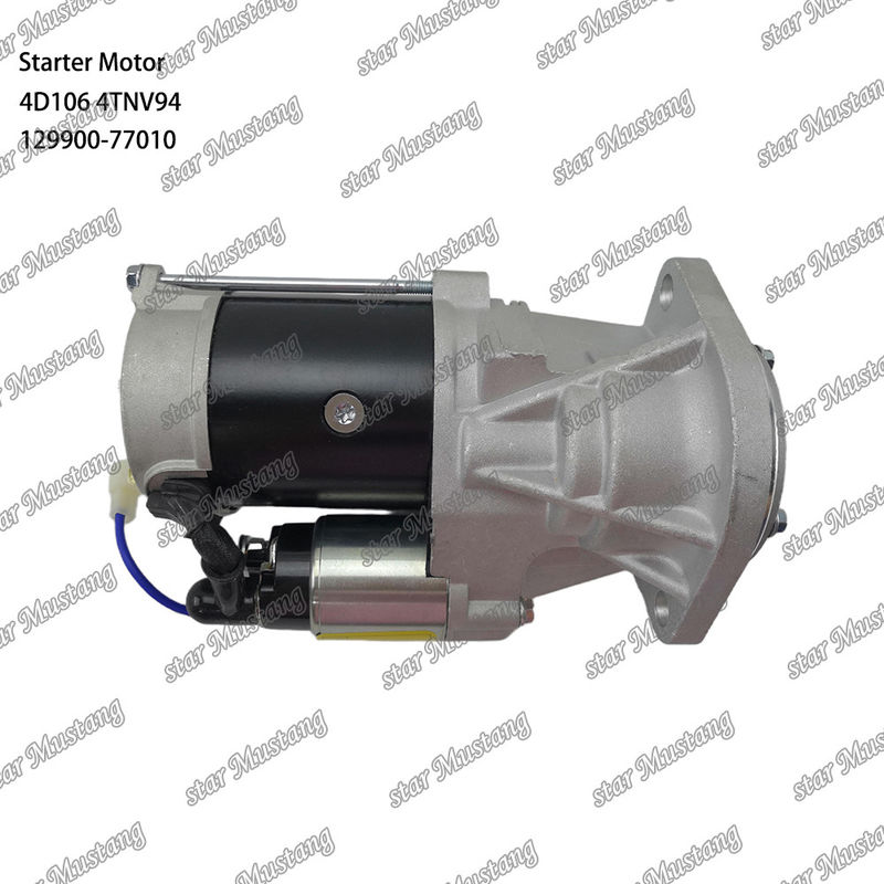 4D106 4TNV94 इंजन स्टार्टर मोटर 12V 9T 4.5KW YANMAR इंजन स्पेयर पार्ट्स के लिए