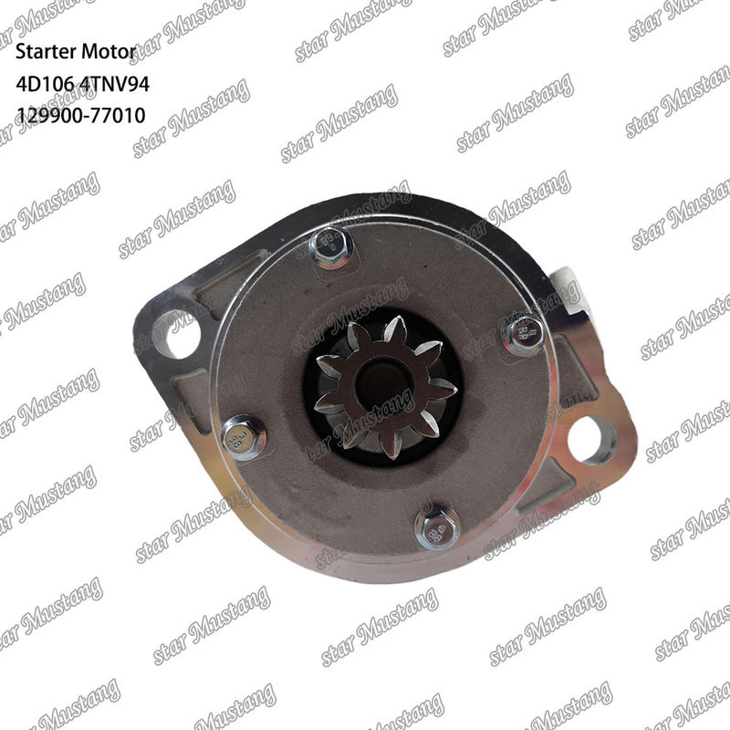 4D106 4TNV94 इंजन स्टार्टर मोटर 12V 9T 4.5KW YANMAR इंजन स्पेयर पार्ट्स के लिए