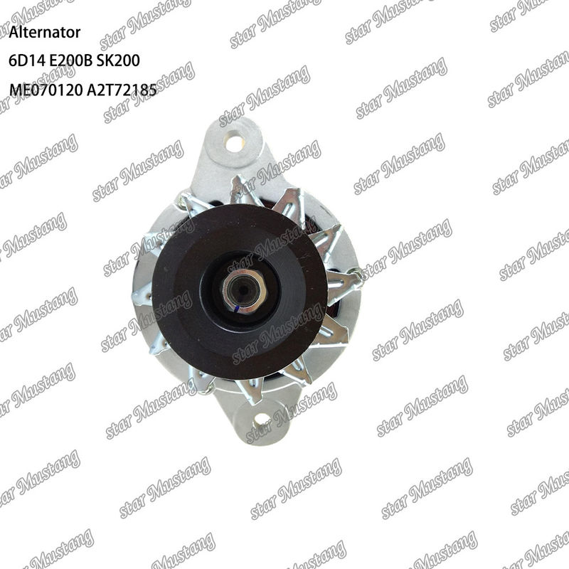 अल्टरनेटर 6D14 E200B SK200 24V 35A ME070120 A2T70772 A2T72185 Mitsubishi इंजन स्पेयर पार्ट्स के लिए उपयुक्त