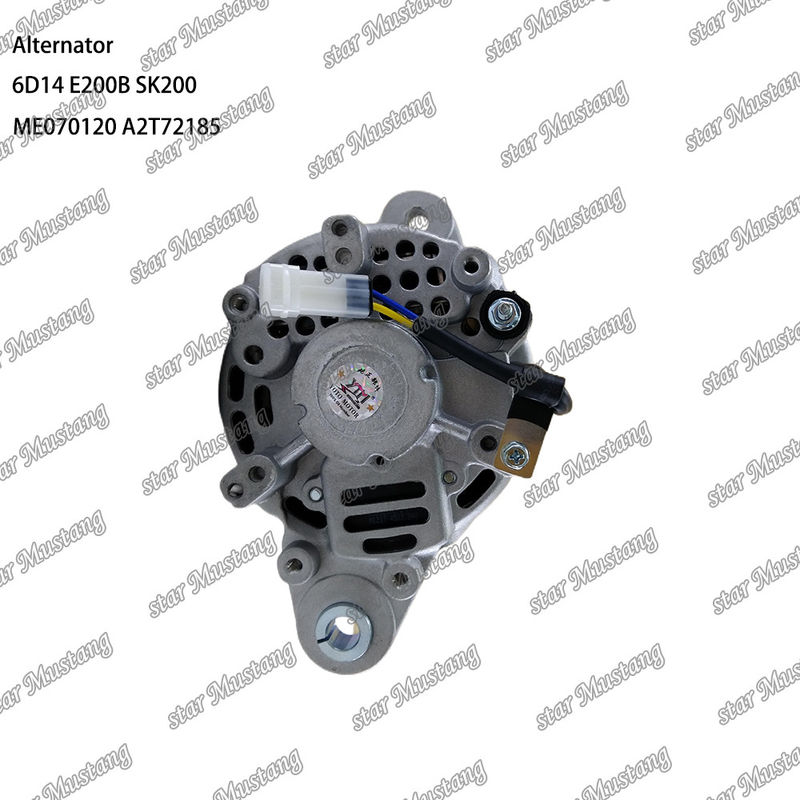 अल्टरनेटर 6D14 E200B SK200 24V 35A ME070120 A2T70772 A2T72185 Mitsubishi इंजन स्पेयर पार्ट्स के लिए उपयुक्त