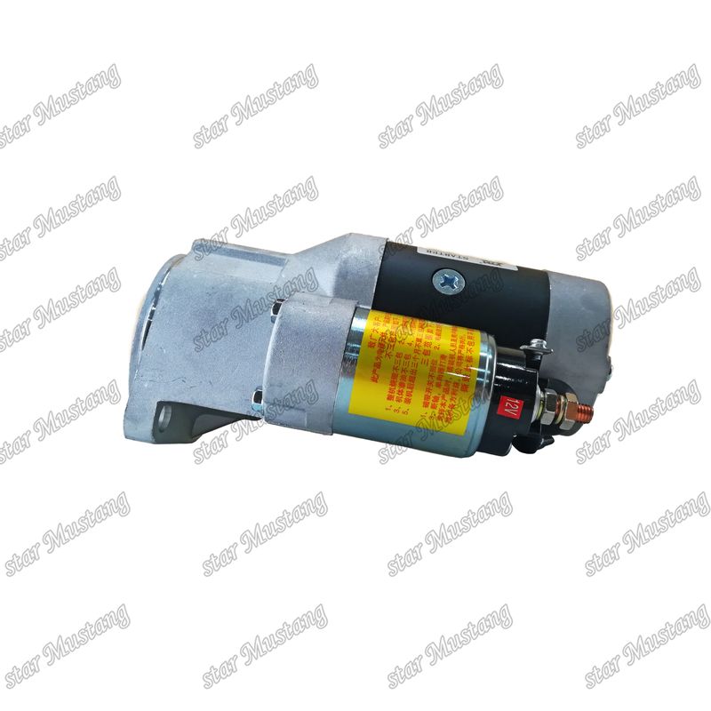4TNE94 इंजन स्टार्टर मोटर 12V 2.8KW 9T YANMAR इंजन स्पेयर पार्ट्स के लिए