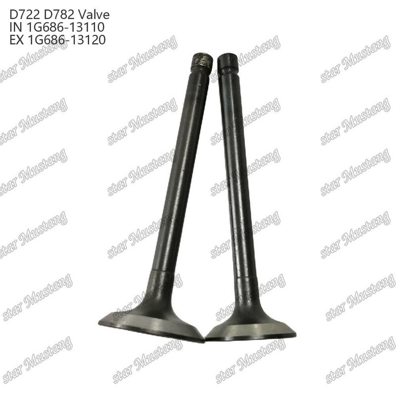 इंटीग्रल स्ट्रक्चर वाल्व ZB400 ZB500 Z400 Z430 Z482 D722 D782 IN 14601-13110 EX 14601-13120 डीजल इंजन पार्ट मूल स्टॉक के साथ ऑनलाइन समर्थन के बाद