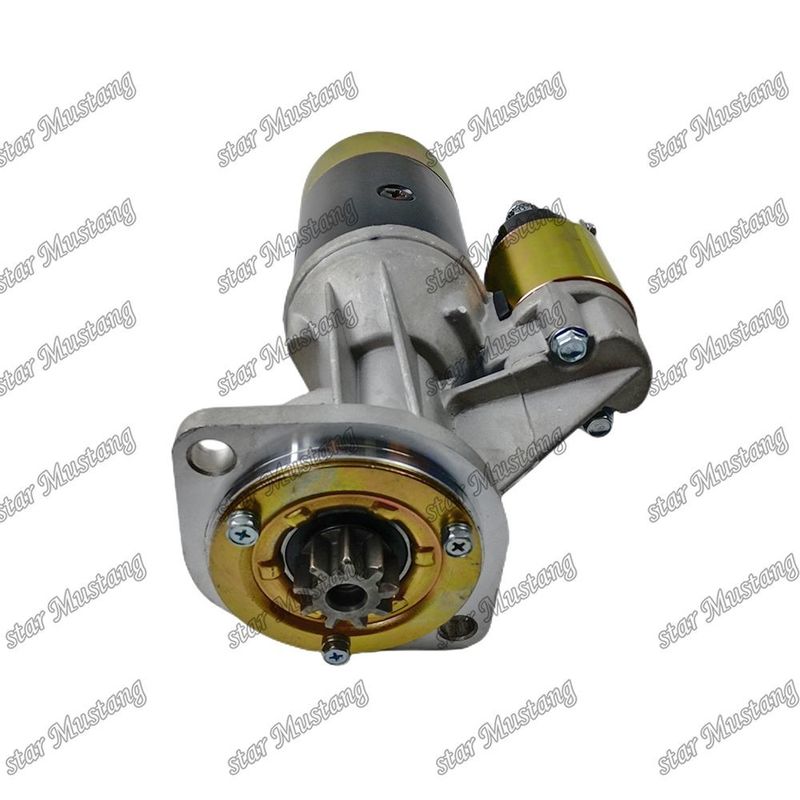 4TNV98 इंजन स्टार्टर मोटर 24V 8970298633 119131-77011 YANMAR इंजन स्पेयर पार्ट्स के लिए