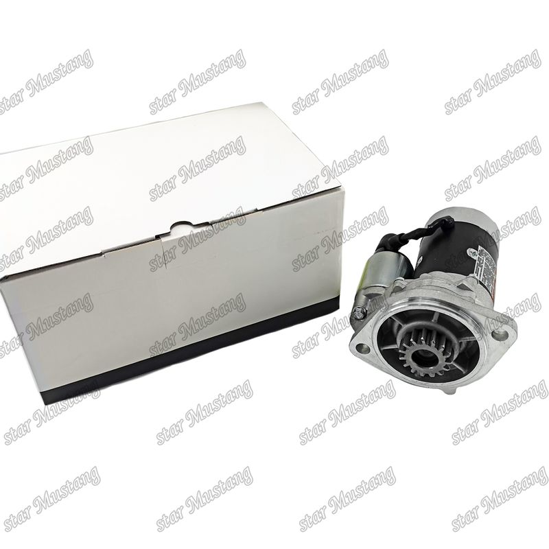 यानमार इंजन स्पेयर पार्ट्स के लिए इंजन स्टार्टर मोटर 12V 15T 2.8KW