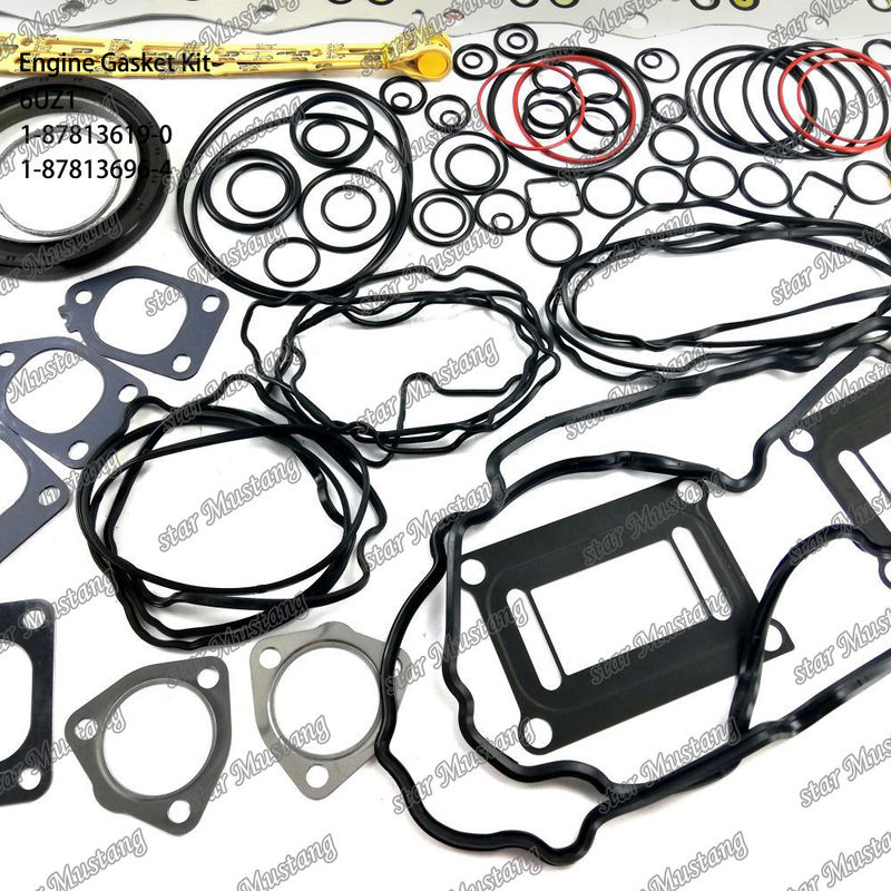 पूर्ण गैसकेट किट 6UZ1 1-87813619-0 1-87813696-4 ISUZU इंजन भागों के लिए उपयुक्त