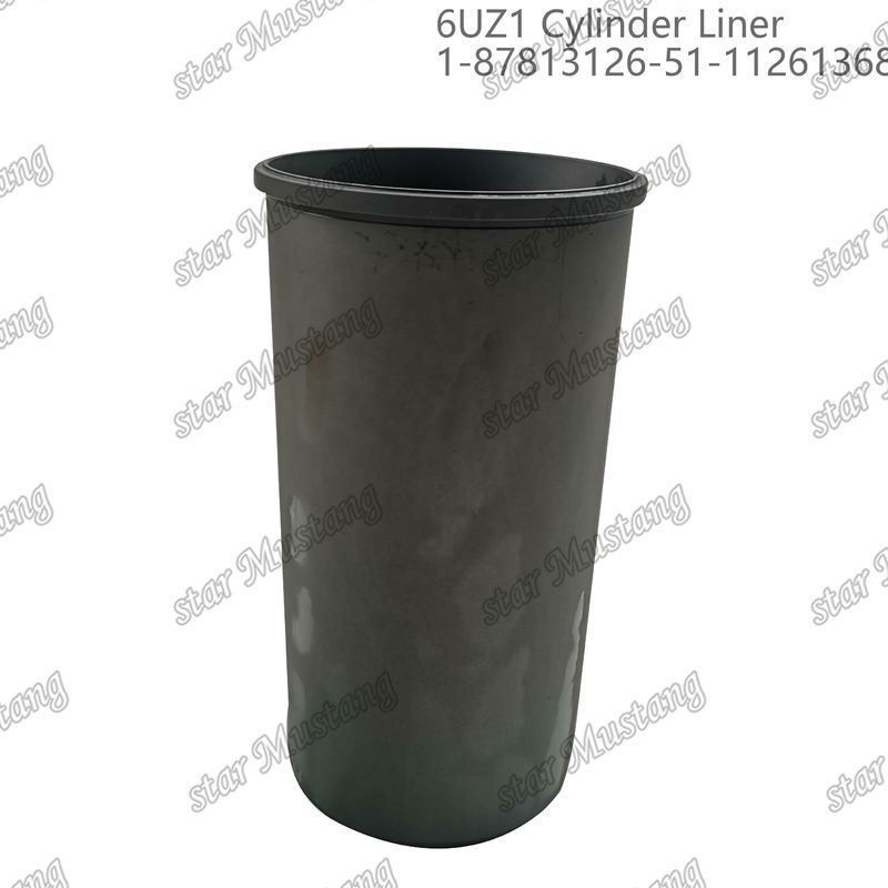 सिलेंडर लाइनर 6UZ1 1-87813126-5 1-11261368-2 ISUZU इंजन पार्ट्स के लिए उपयुक्त