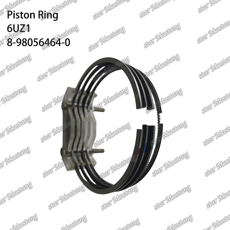 पिस्टन रिंग 6UZ1 8-98056464-0 1-87813127-0 Isuzu इंजन पार्ट्स के लिए उपयुक्त