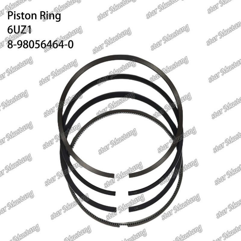 पिस्टन रिंग 6UZ1 8-98056464-0 1-87813127-0 Isuzu इंजन पार्ट्स के लिए उपयुक्त
