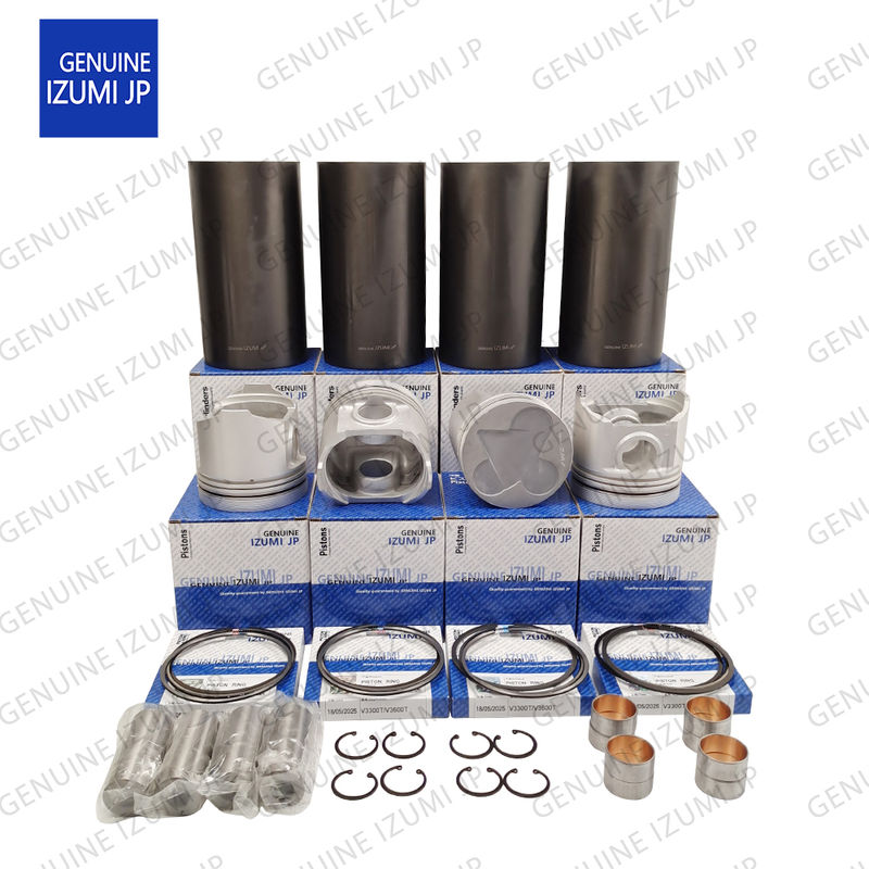 कुबोटा डीजल इंजन मरम्मत भागों के लिए सिलेंडर लाइनर किट V3300-12V 1C011-21110
