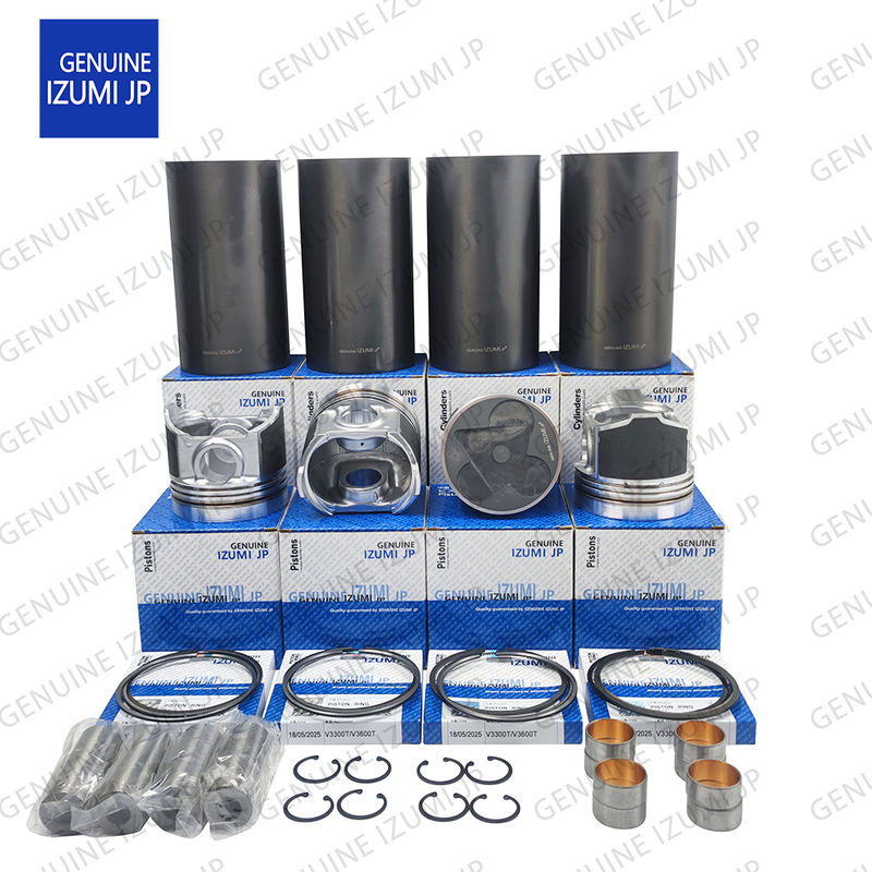 सिलेंडर लाइनर किट V3300T-12V पिस्टन 1G563-21774 कुबोटा डीजल इंजन मरम्मत भागों के लिए